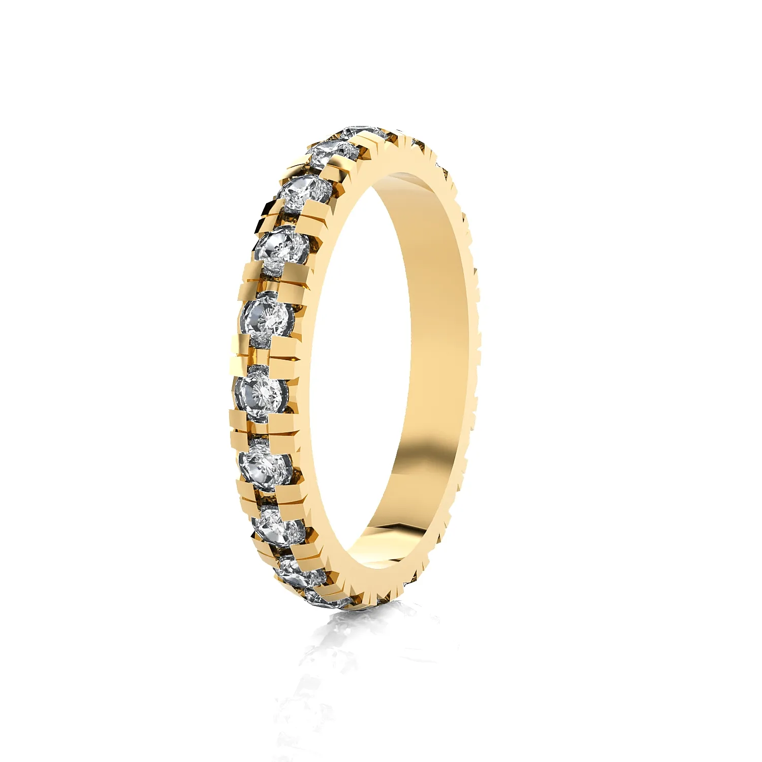 1 ctw Round Lab Grown Diamond Eternity Band