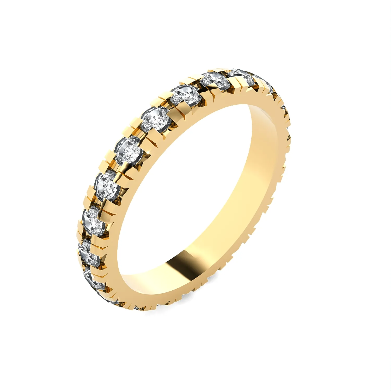 1 ctw Round Lab Grown Diamond Eternity Band