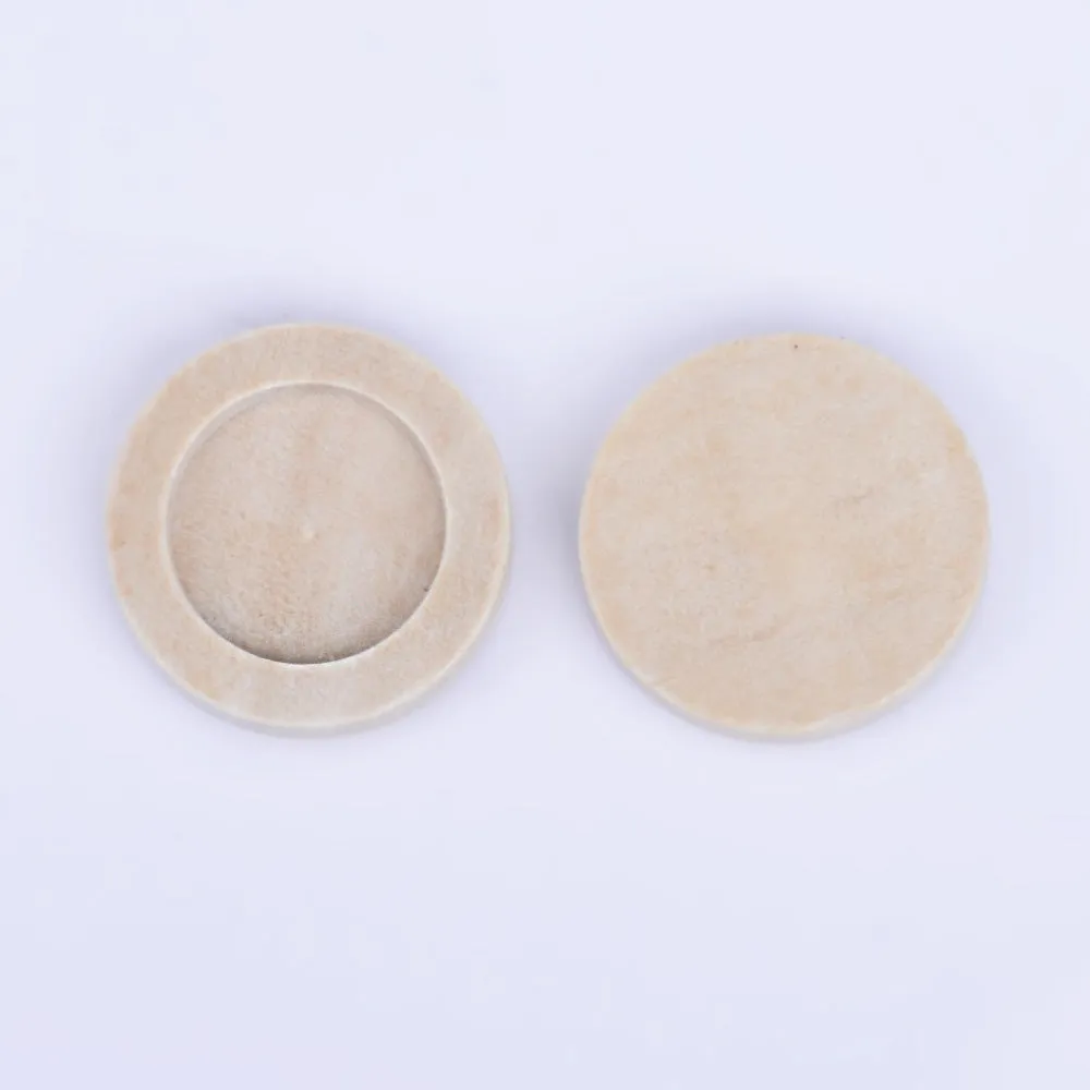 12mm Round Wooden Pendant Tray Bezel Setting Blanks wood Bezel Cup unfinished wooden jewel supply primary 20pcs