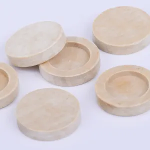 12mm Round Wooden Pendant Tray Bezel Setting Blanks wood Bezel Cup unfinished wooden jewel supply primary 20pcs