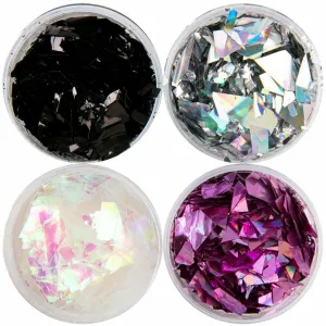 American Crafts Color Pour Resin Mix-Ins - Foil Flakes Holographic