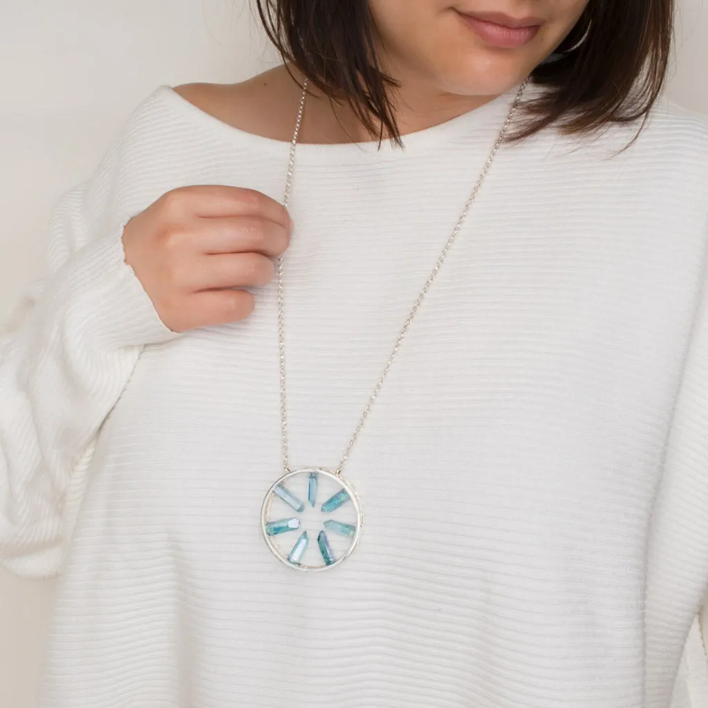 Aqua Aura Necklace