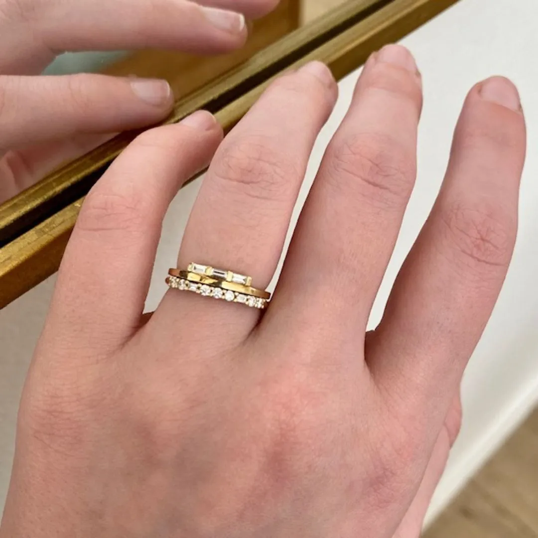 Baguette Float Ring