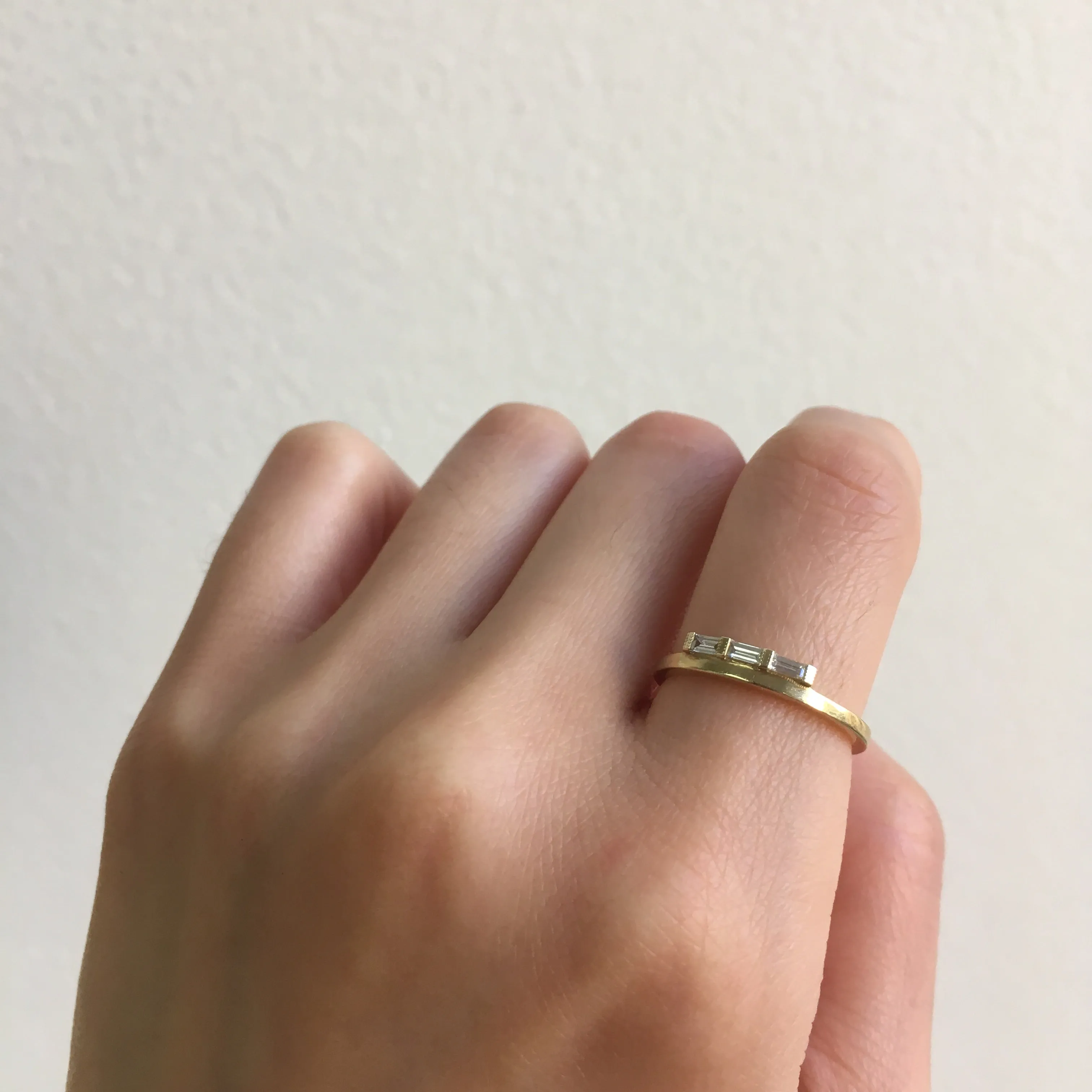 Baguette Float Ring