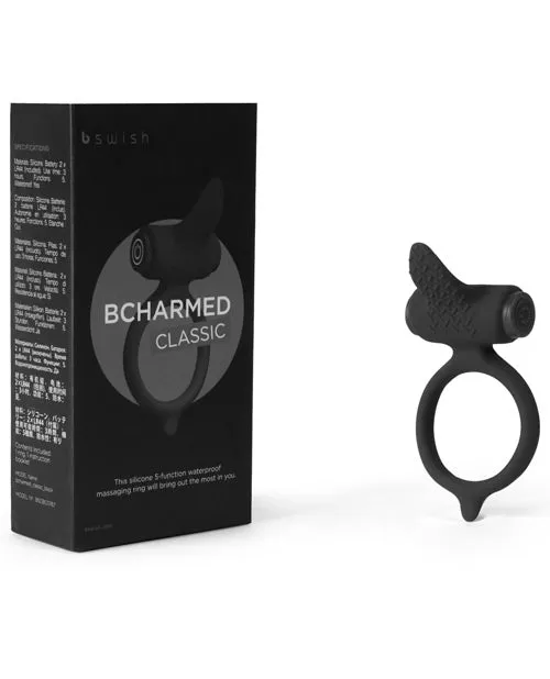 Bcharmed Classic Vibrating Cock Ring