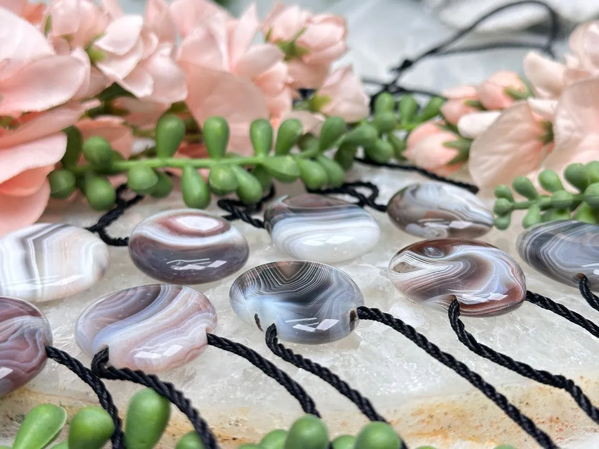 Botswana Agate Pendants