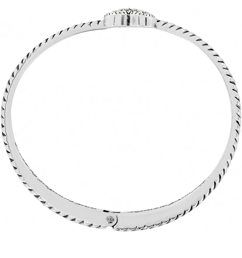 Brighton Celestia Heart Hinged Bangle