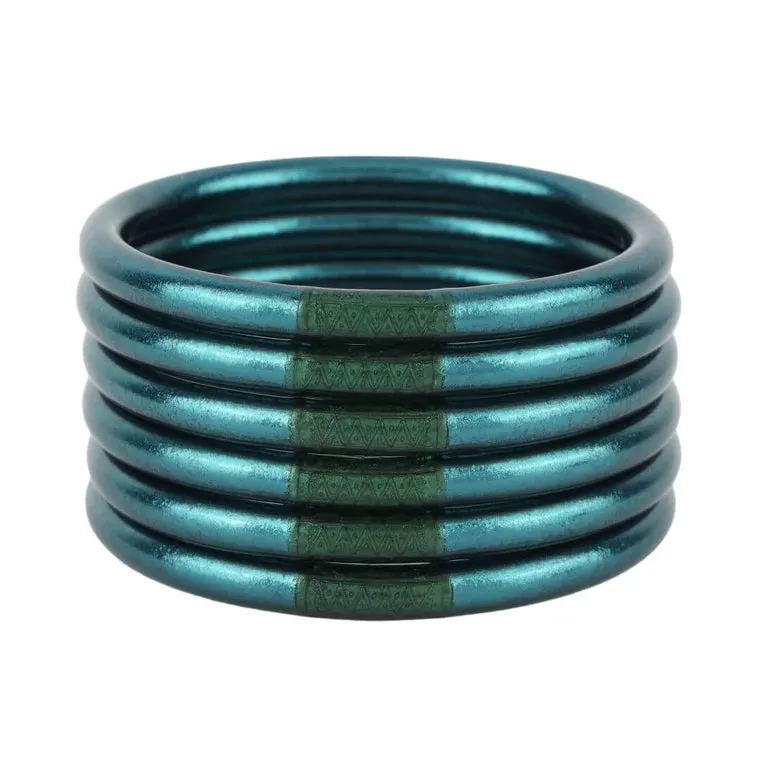 BuDhaGirl:  ALL WEATHER BANGLES® (AWB®) - Plume Teal