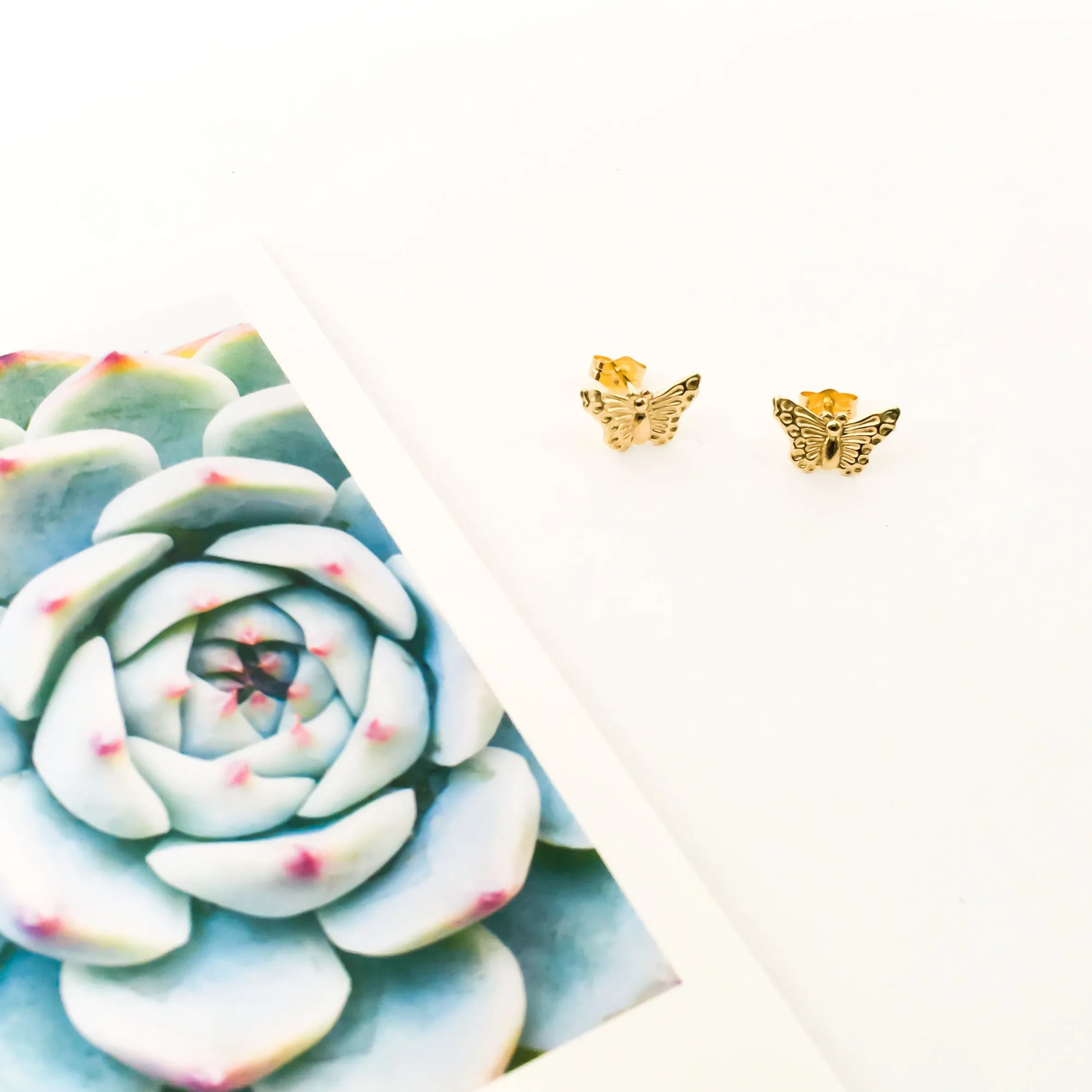 Butterfly Stud Earrings