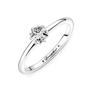 Celestial Sparkling Star Solitaire Ring