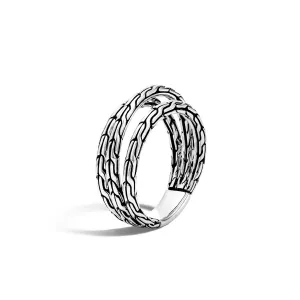 Classic Chain Three Row Ring