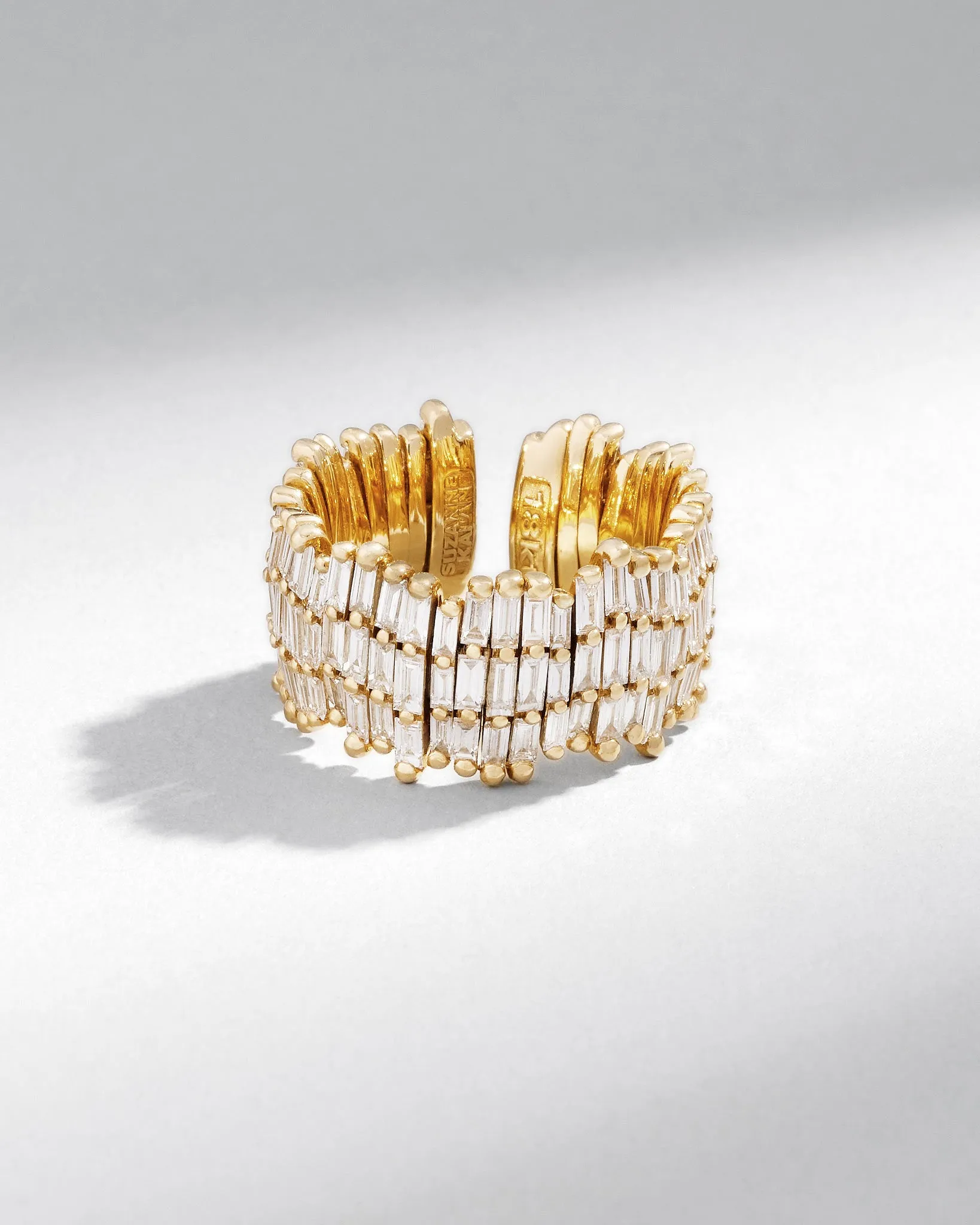 Classic Gold Full Baguette Milli Eternity Band