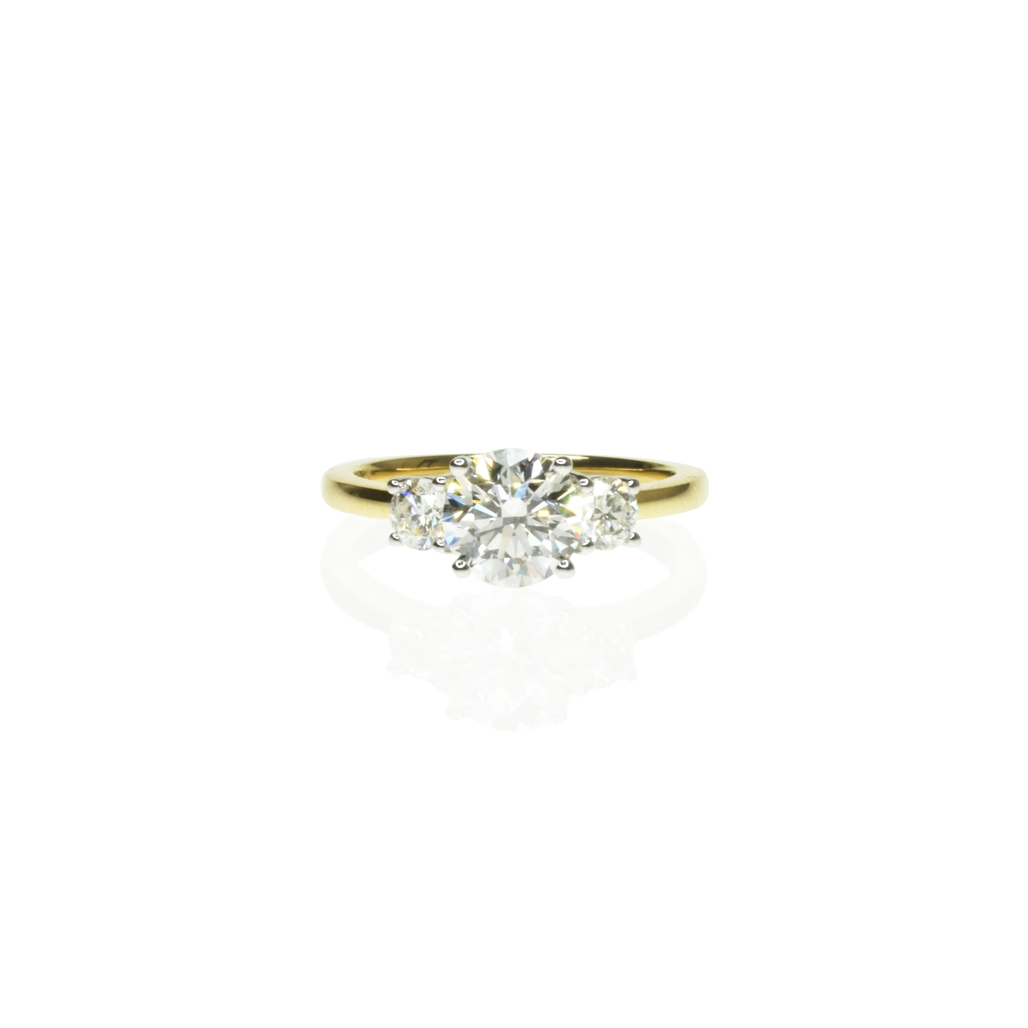 Classic Trilogy Engagement Ring