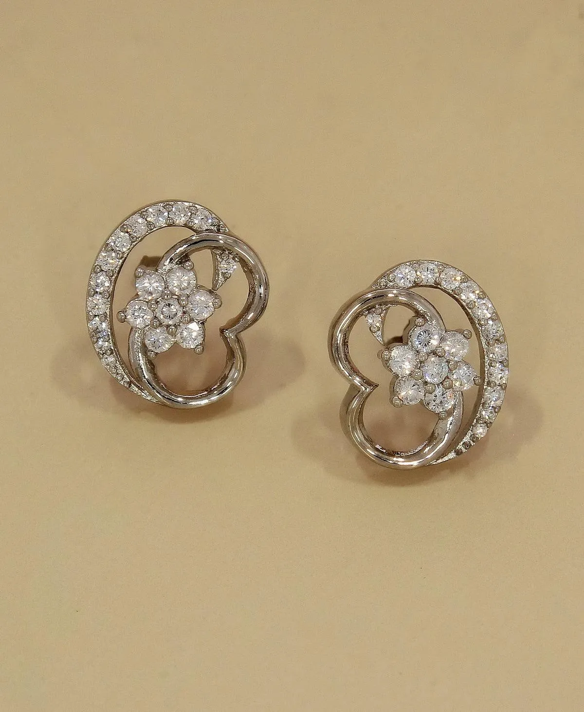 Delicate Stone Studded Earring