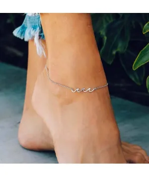 Delicate Wave Anklet Assorted