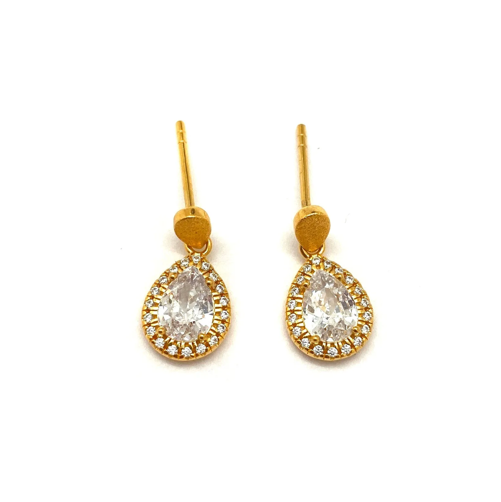 Elegant Pear Drop Earrings