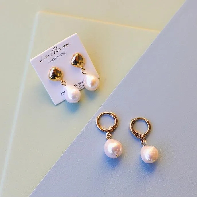 Elegant Pearl Earrings