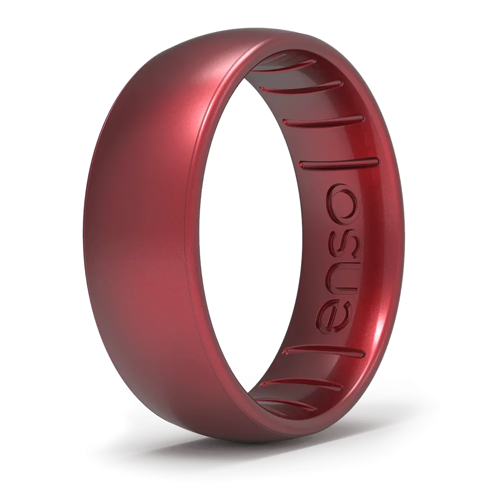 Elements Classic Silicone Ring - Ruby