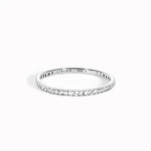 Eternity Ring Silver - Olivia