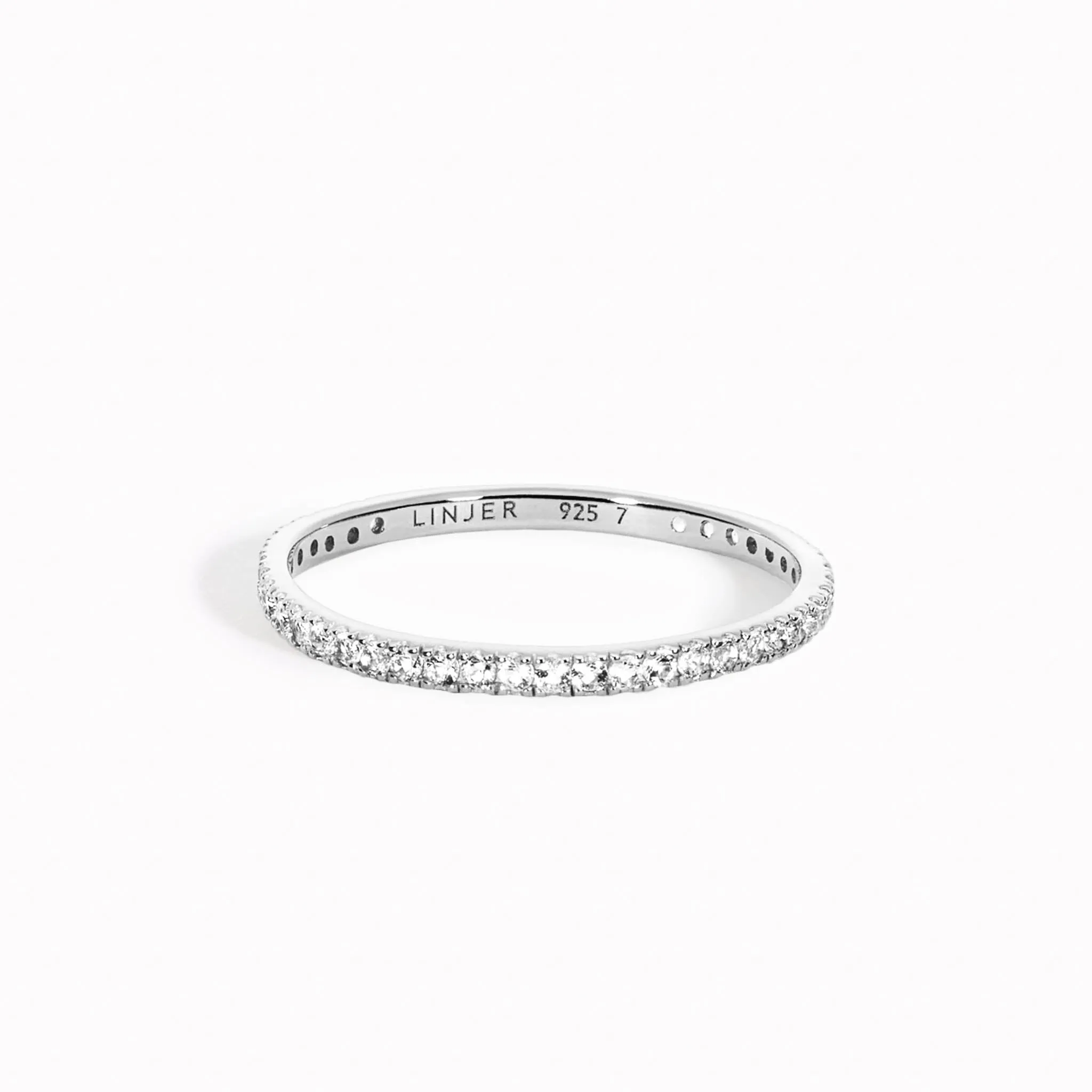 Eternity Ring Silver - Olivia