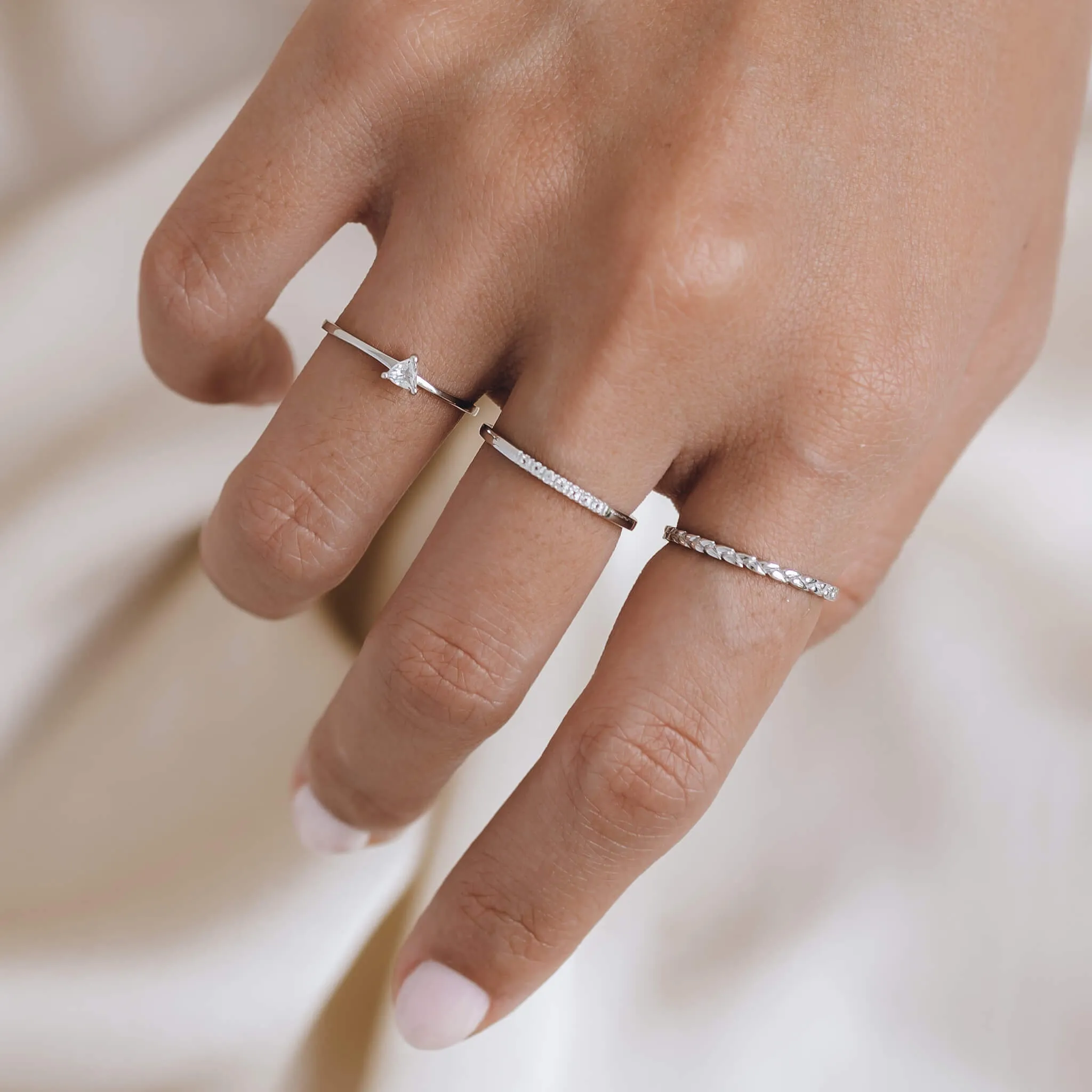 Eternity Ring Silver - Olivia