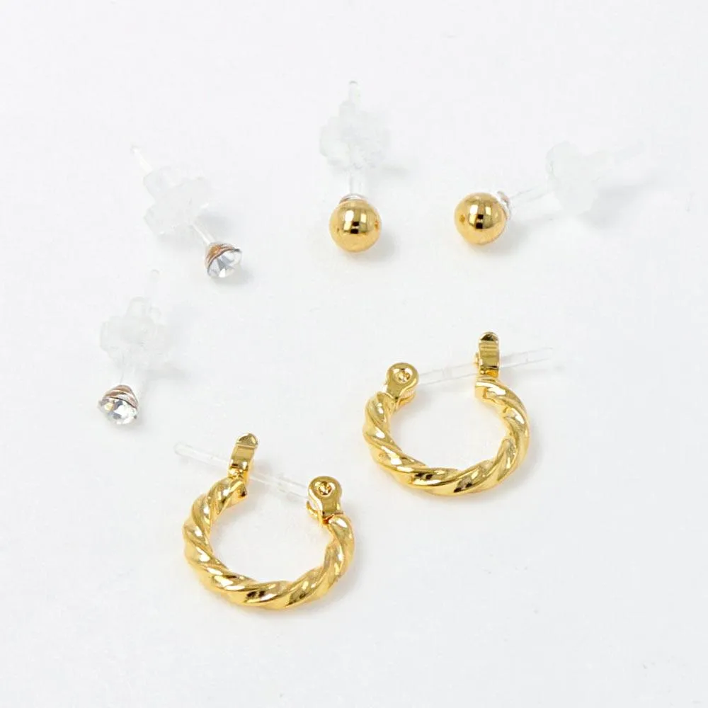 Everyday Plastic Earring Set