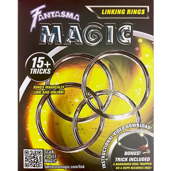 Fantasma Magic Linking Rings Tricks