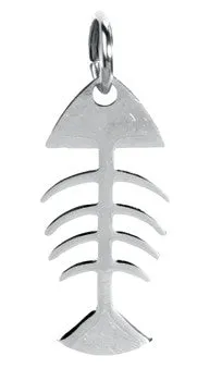 FISH BONE PENDANT 316L, DC/60