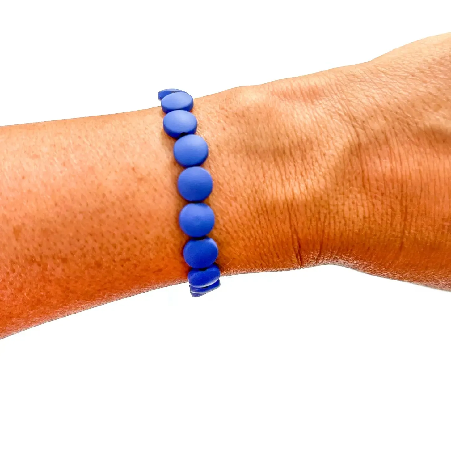 Flat Bead Matte Bracelets