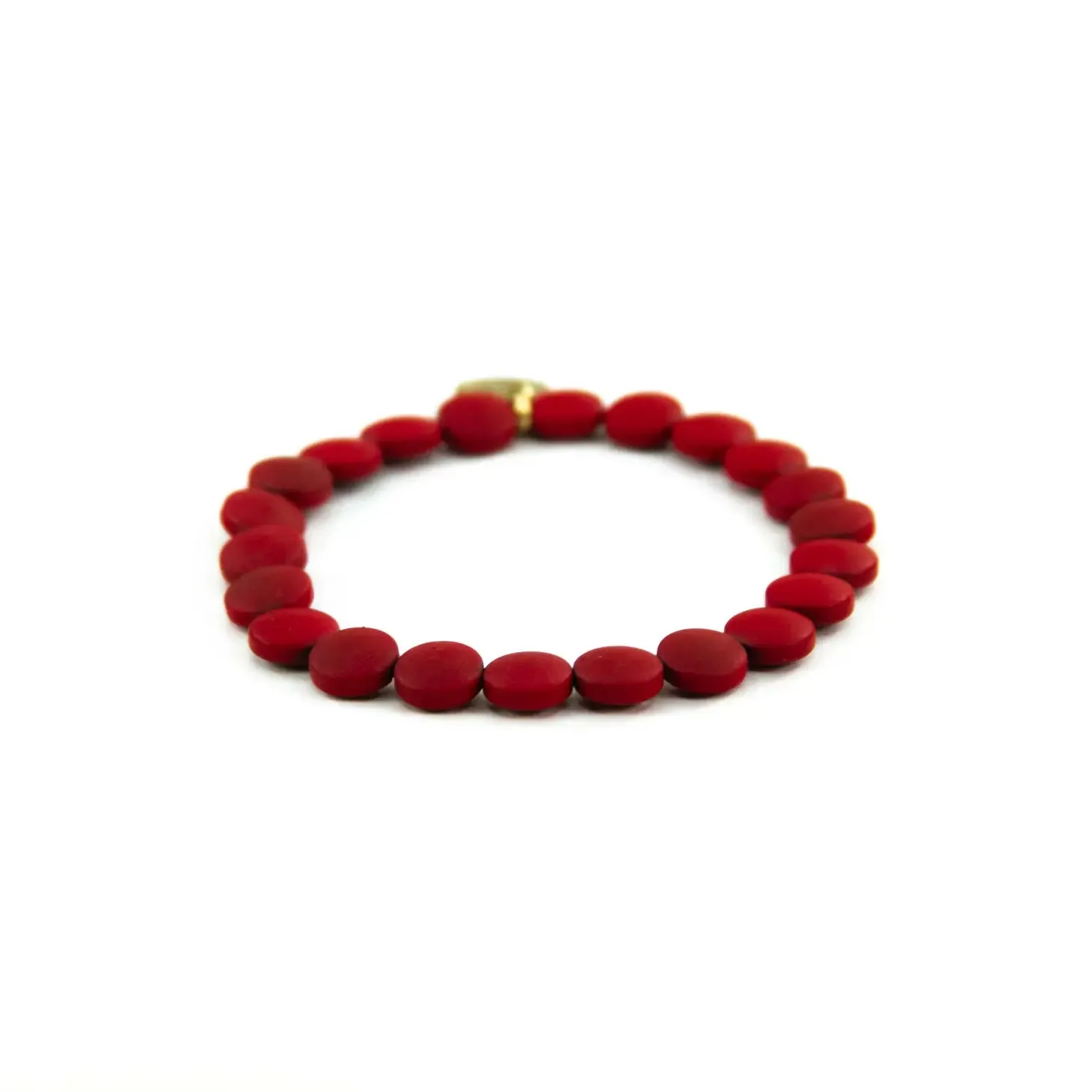 Flat Bead Matte Bracelets