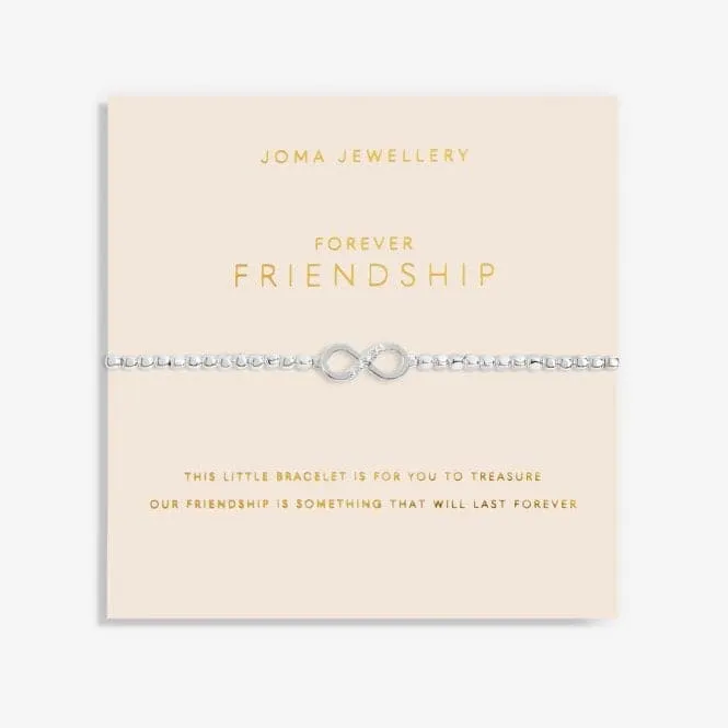 Forever Yours Forever Friendship Silver 17.5cm Bracelet 6154