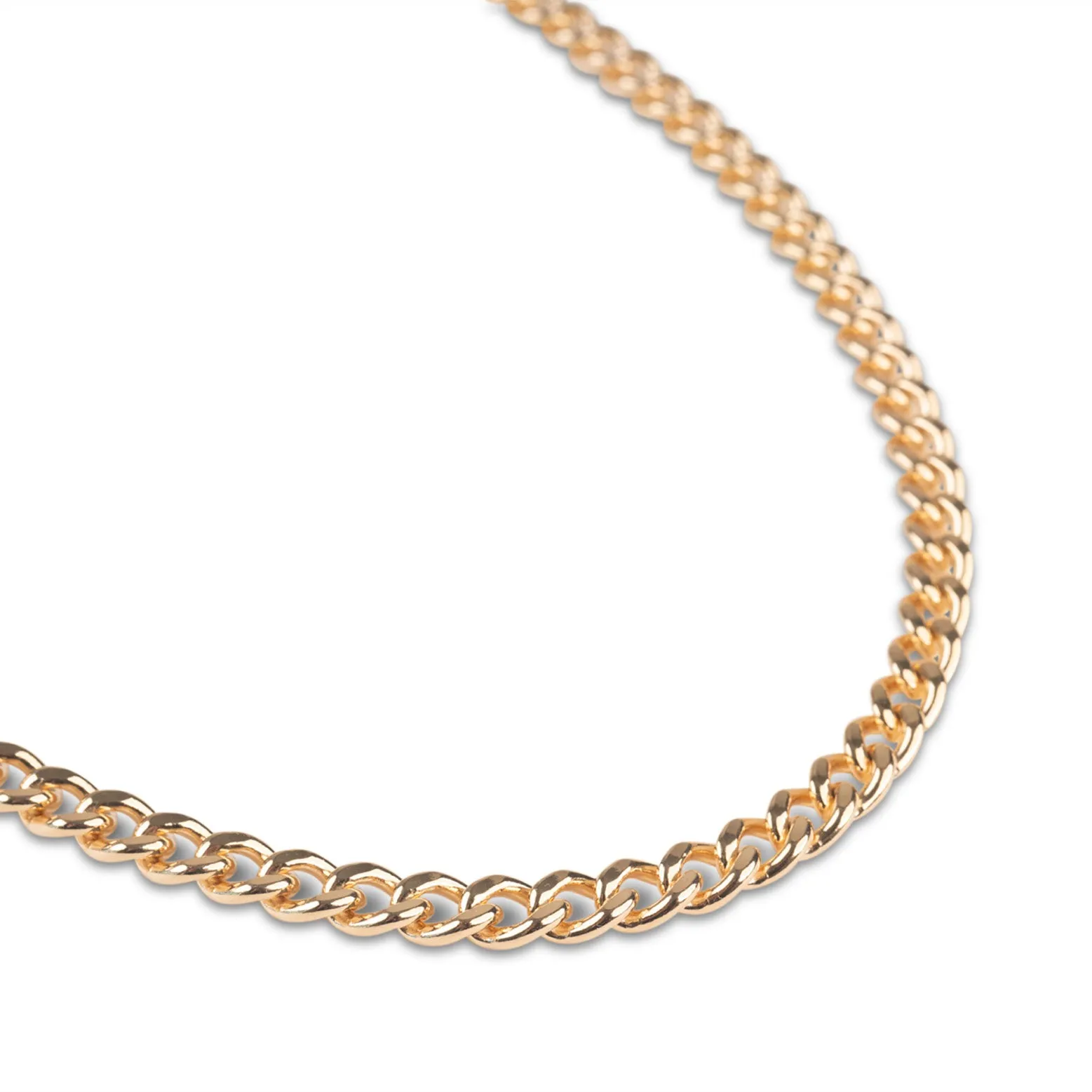 Gold Filled Curb XL Necklace