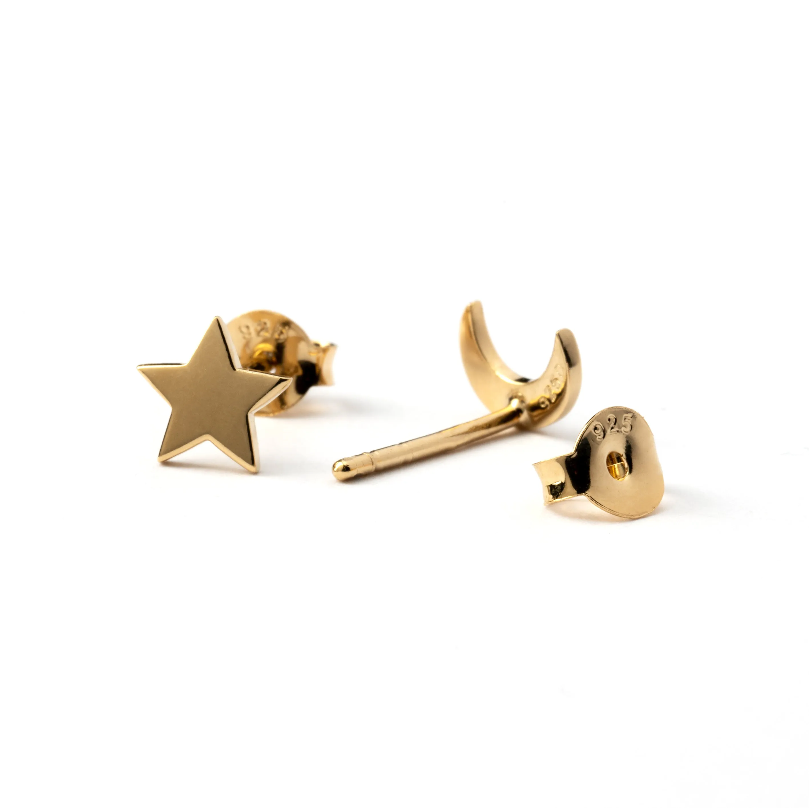 Golden Celestial Studs