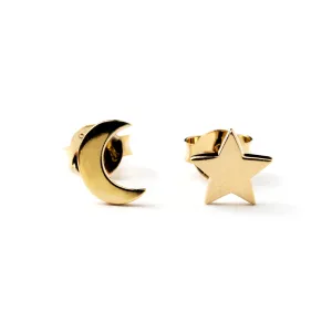 Golden Celestial Studs