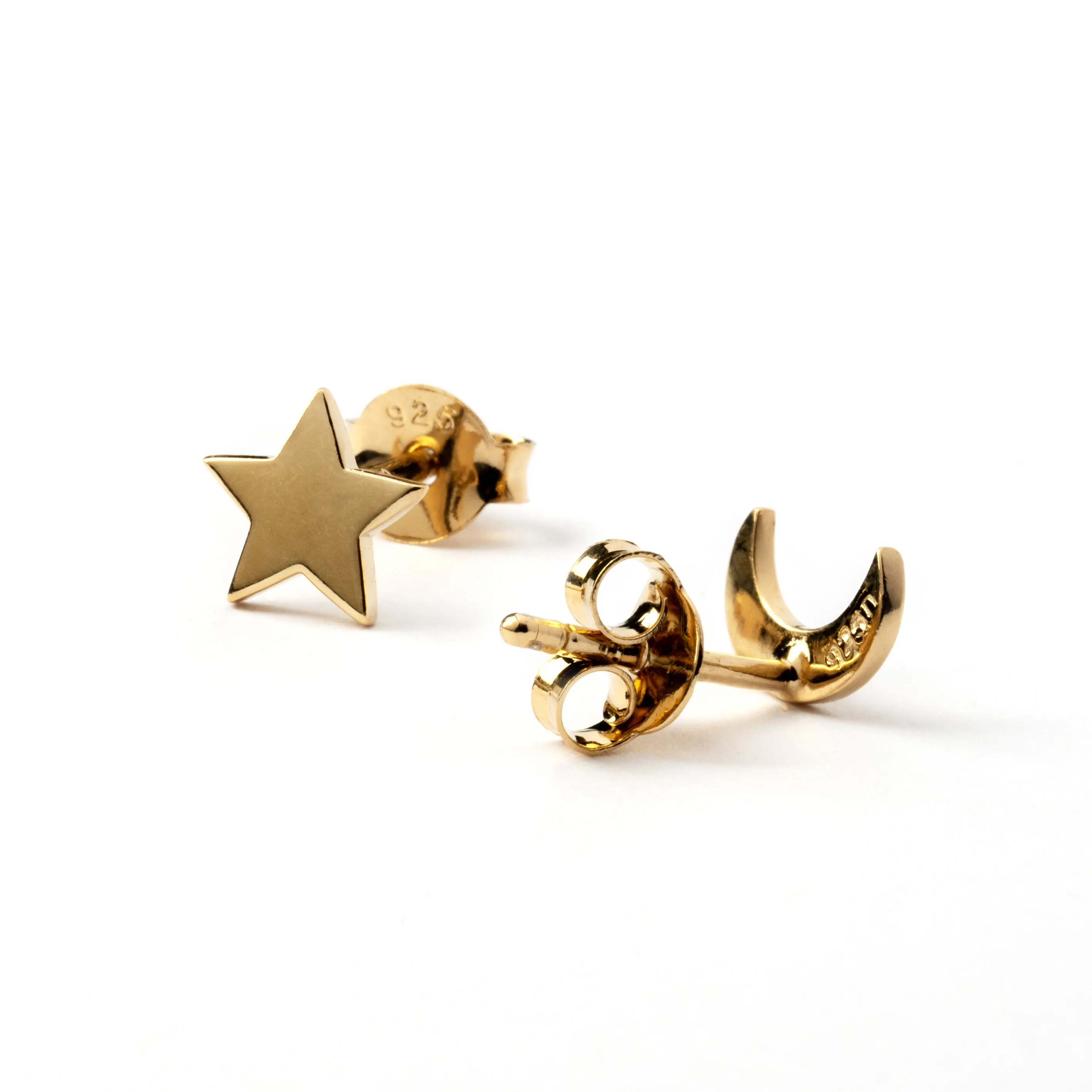 Golden Celestial Studs