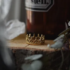 Golden Crown Ring