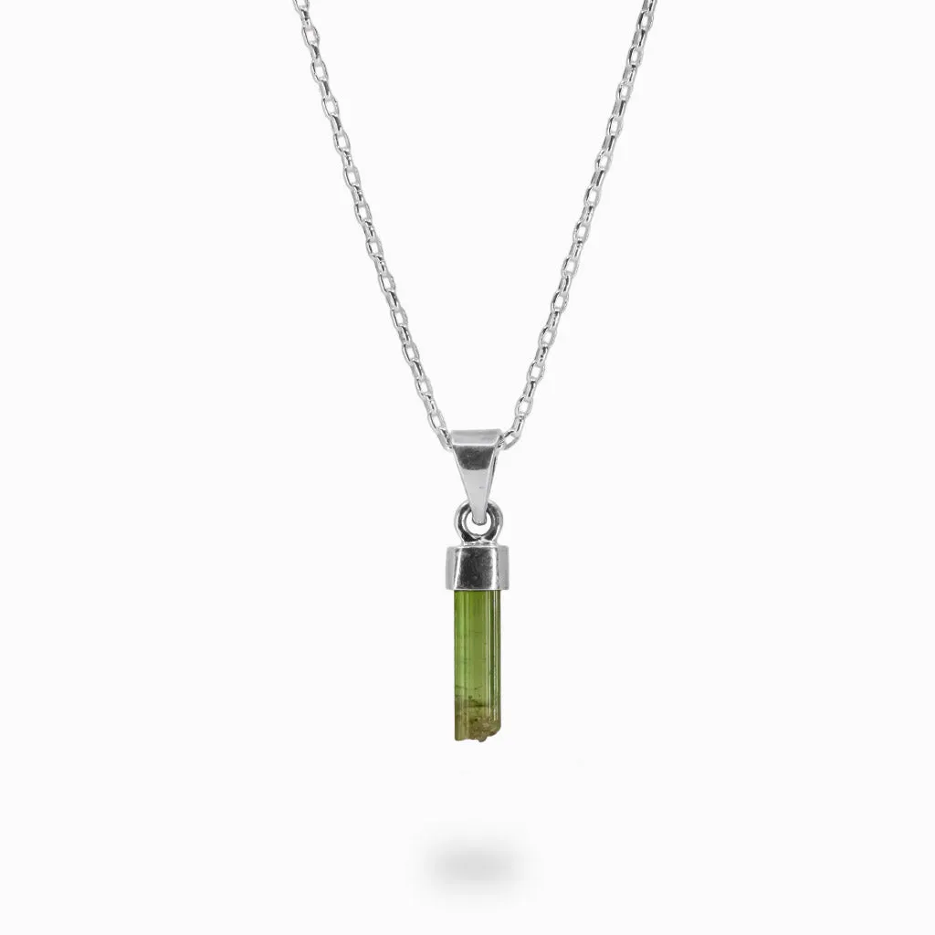 Green Tourmaline Necklace