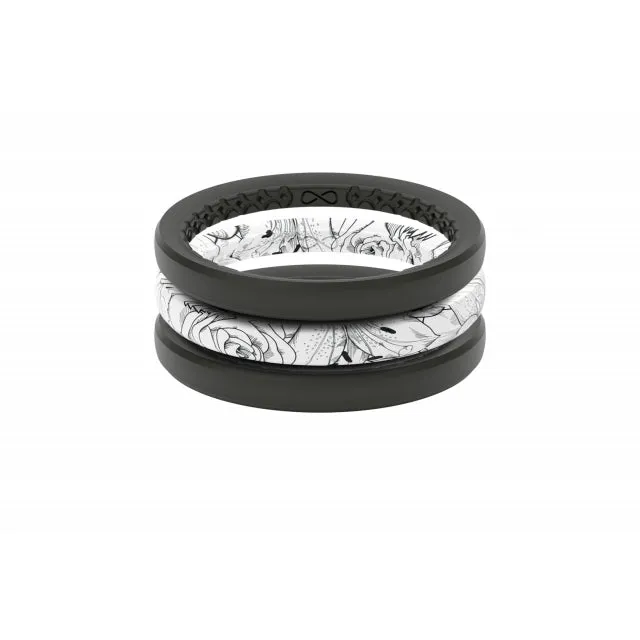 Groove Ring Stackable