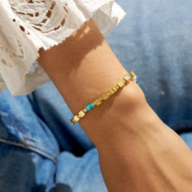 Happy Little Moments Soul Sister Gold Plated 17.5cm Bracelet 7081