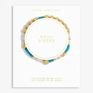 Happy Little Moments Soul Sister Gold Plated 17.5cm Bracelet 7081