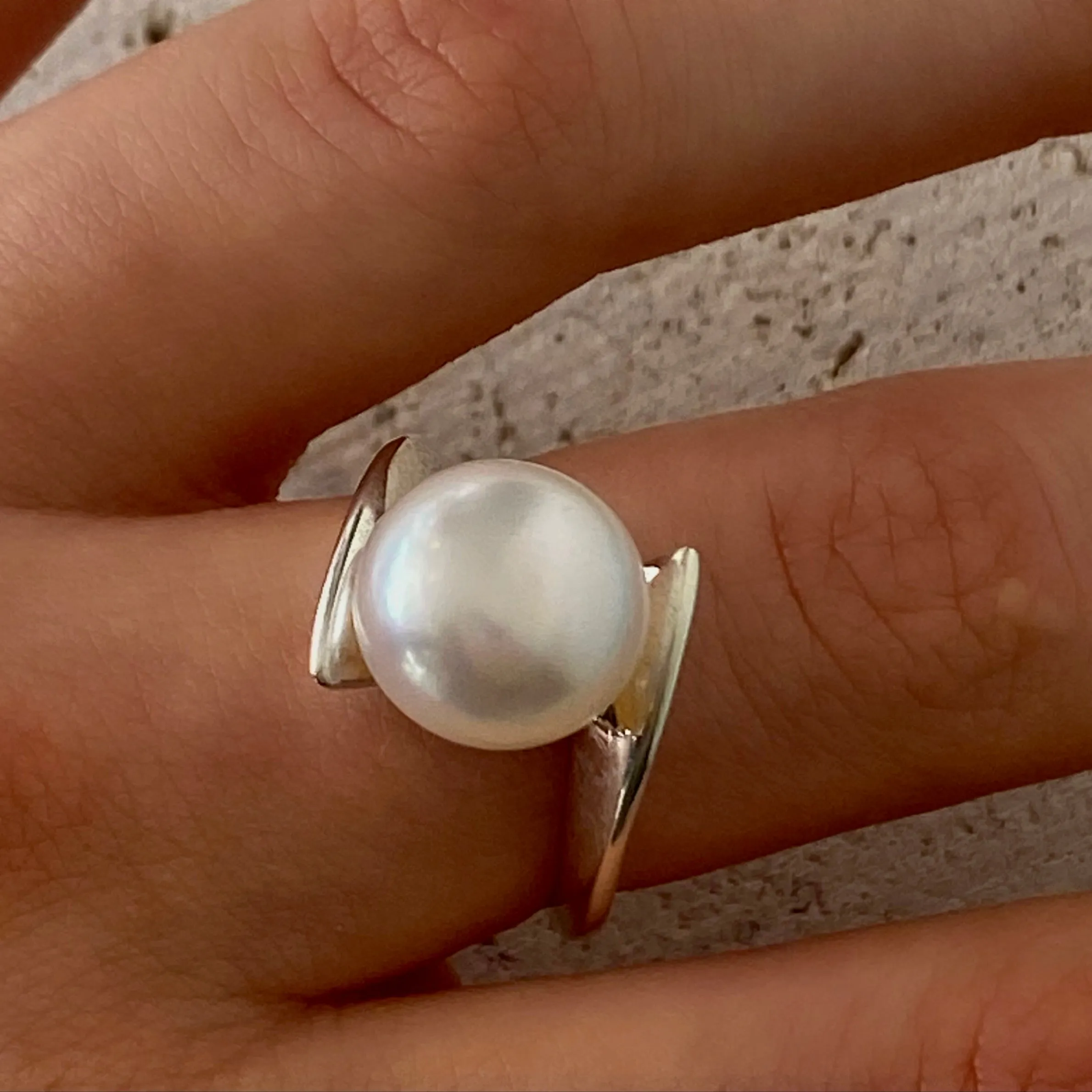 Horizontal Falls Pearl Ring