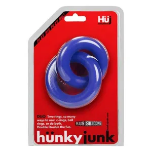 Hunkyjunk DUO Linked Cock/Ball Rings