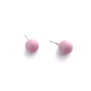 Lilac Ombre' Ball Stud Earrings