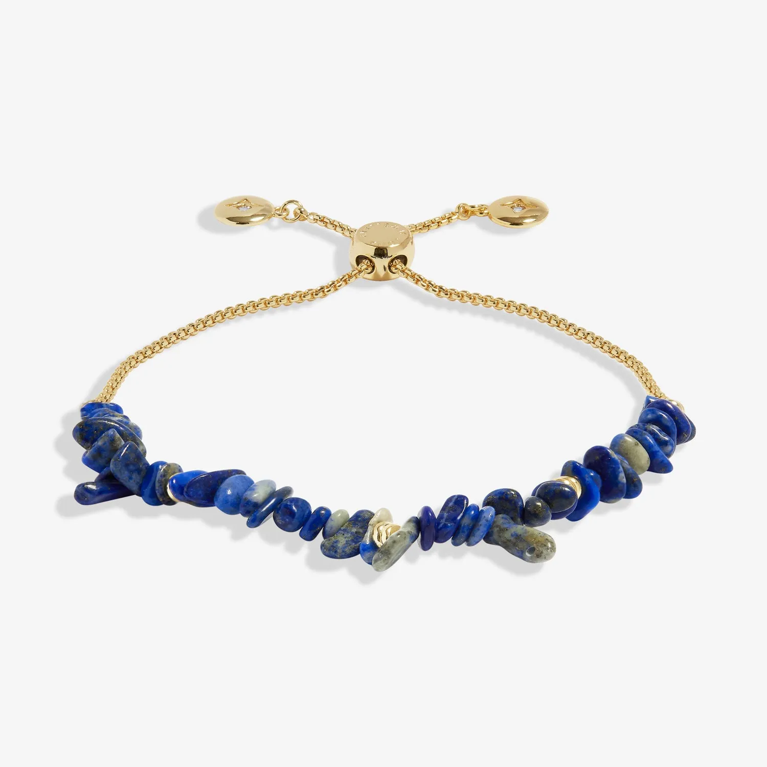 Manifestones Lapis Lazuli Gold Plated Bracelet 7447