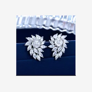 MARQUISE CUT CRYSTAL EARRINGS