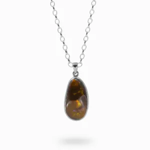 Mexican Fire Agate Necklace