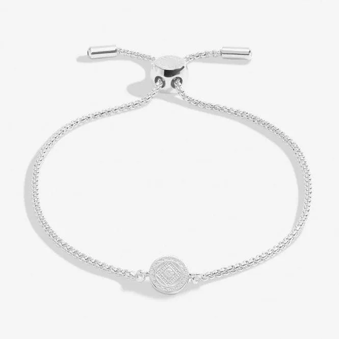 Mini Charms Coin Silver Plated 24.5cm Bracelet 7142