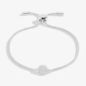 Mini Charms Coin Silver Plated 24.5cm Bracelet 7142