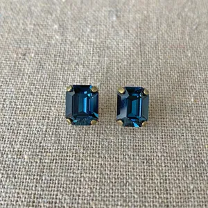 Octagonal Post Earrings