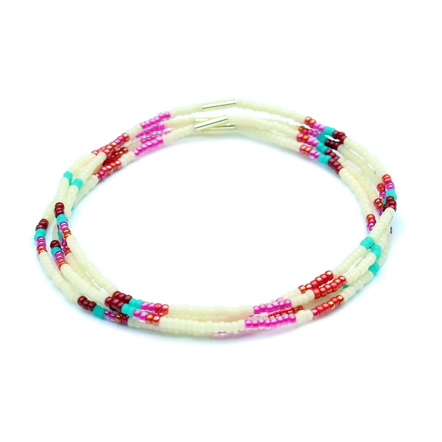 Ojai Bracelets set of 4 / Cream